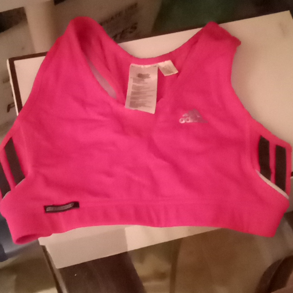 ADIDAS Climalite Sports Bra Top Sz S